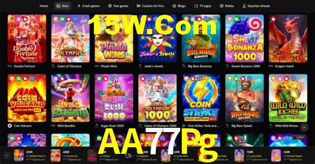 Welcome Bonus AA77Pg